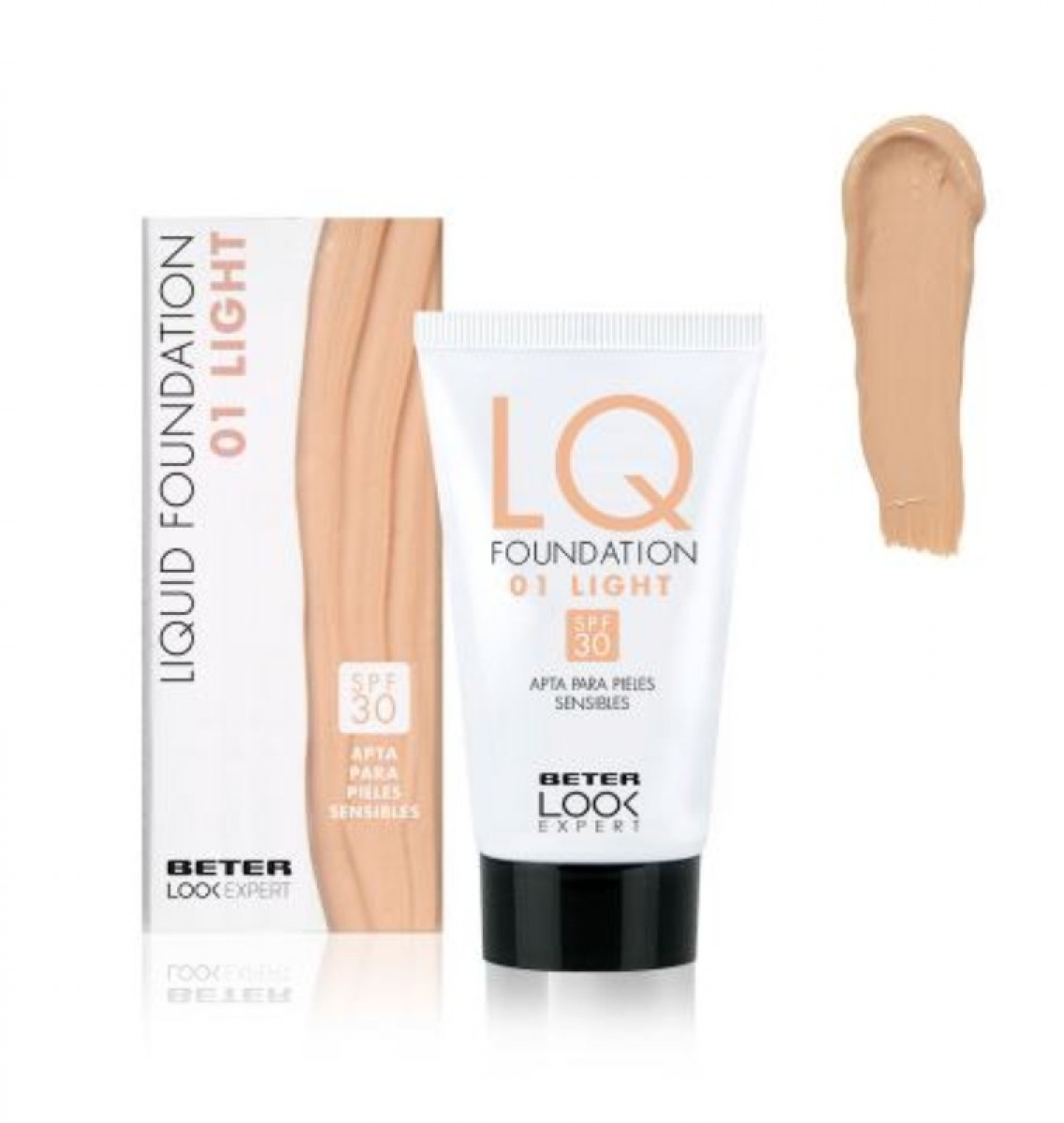 beter maquillaje look expert foundation sweet nude